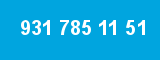931 785 11 51 931 785 11 51